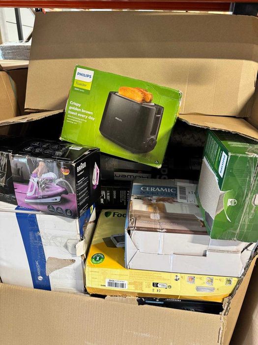 Zwroty konsumenckie Palety Amazon bezpośredni importer od 10% ceny