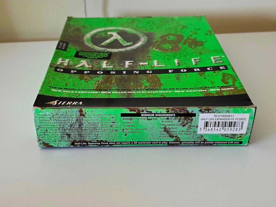 Half Life Opposing Force - Big Box ENG edycja kolekcjonerska PC