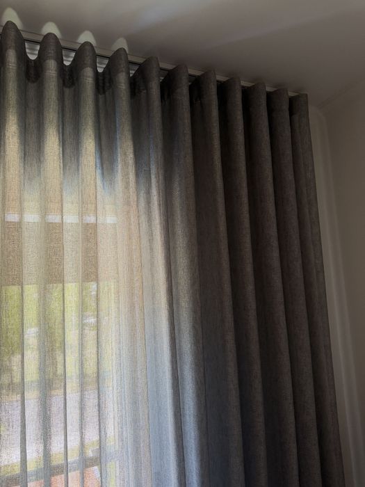 Cortinas em onda