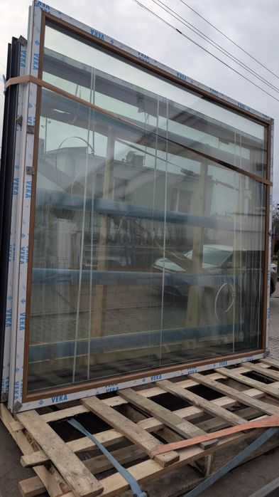 KR HAUS okno 236x223 nieotwierane witryna FIX 3 szybowe winchester