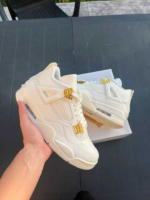 Nike_Air_Jordan_4 |Metallic Gold |Retro| rozmiar EU40