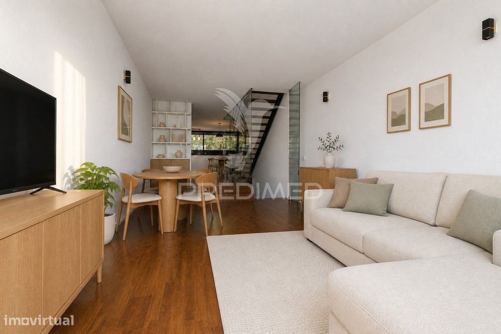 Andar moradia duplex - com vista para o Rio Cavado
