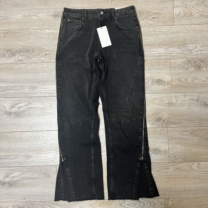 Zara Flared Jeans Zip