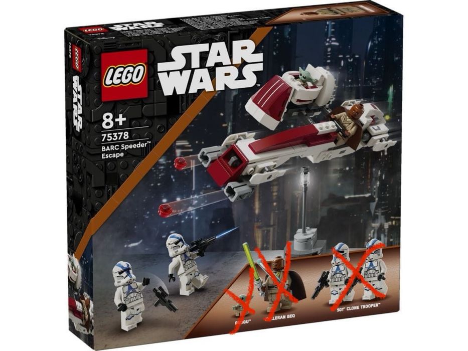LEGO Star Wars 75378 (bez minifigurek)