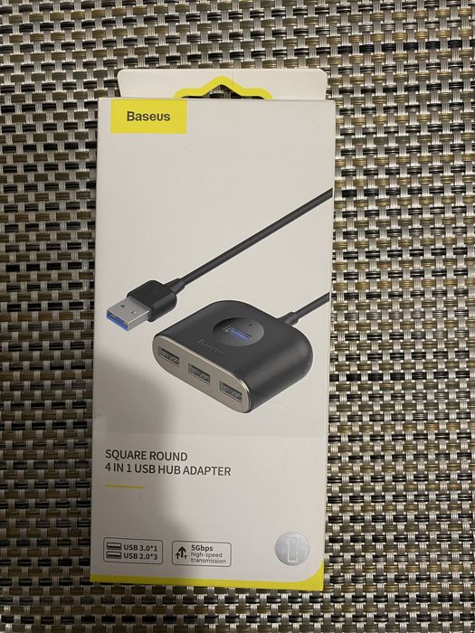 USB-Hub Baseus Square round 4 in 1