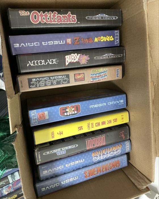 Coleção de jogos mega drive - aceito ofertas!