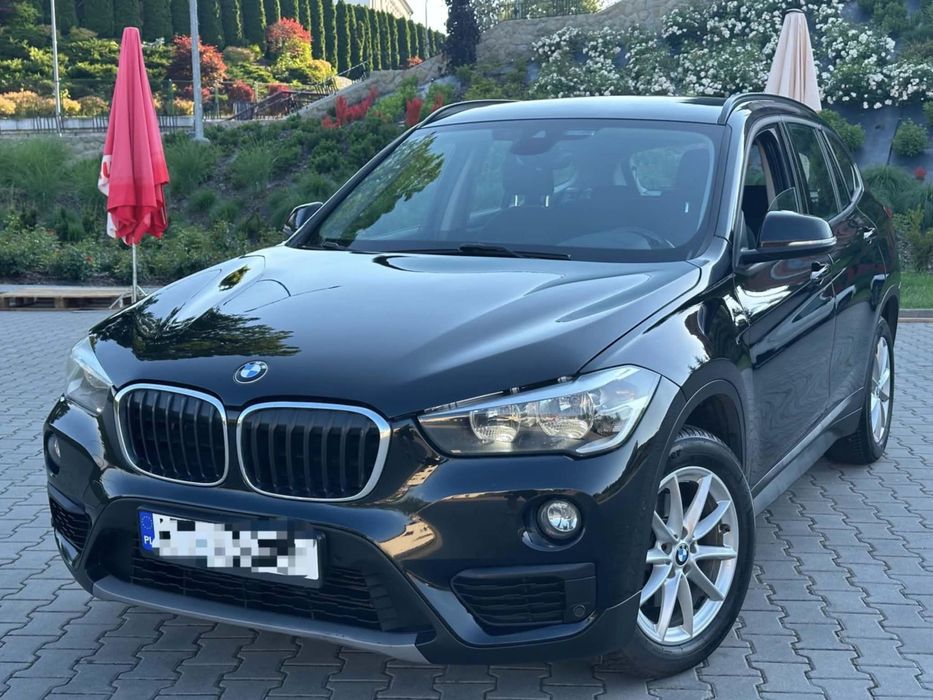 BMW X1 2017 2.0 D 150 Km 198tys km Super Stan keyless Bogata Opcja zamiana