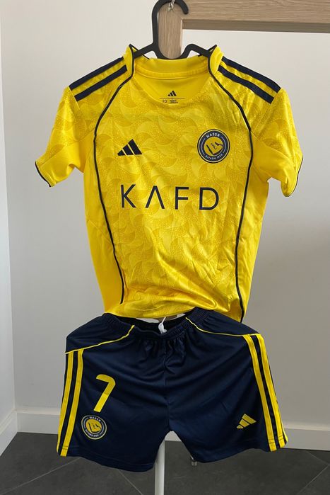 Equipamento Ronaldo Al Nassr criança