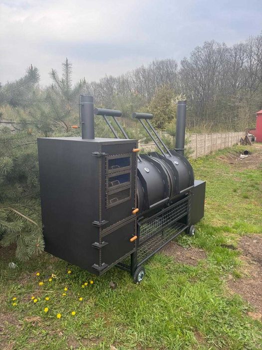 Smoker-grill-wędzarnia 3w1