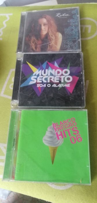 CD de músicas várias