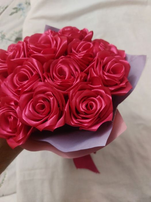 Искусственные цветы,букеты (на заказ).