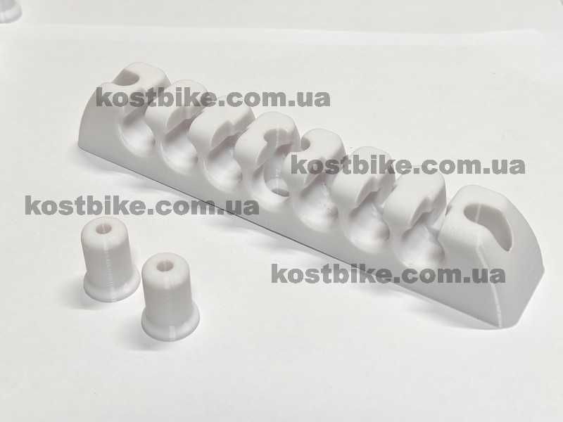 Фіксатор мотузок для сушарки білизни речей, тримач, кріплення на стіну