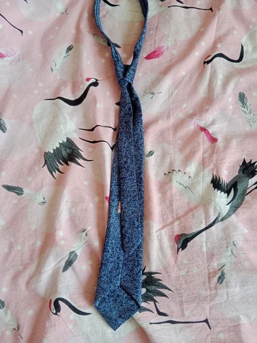 Męski krawat granatowy Danga