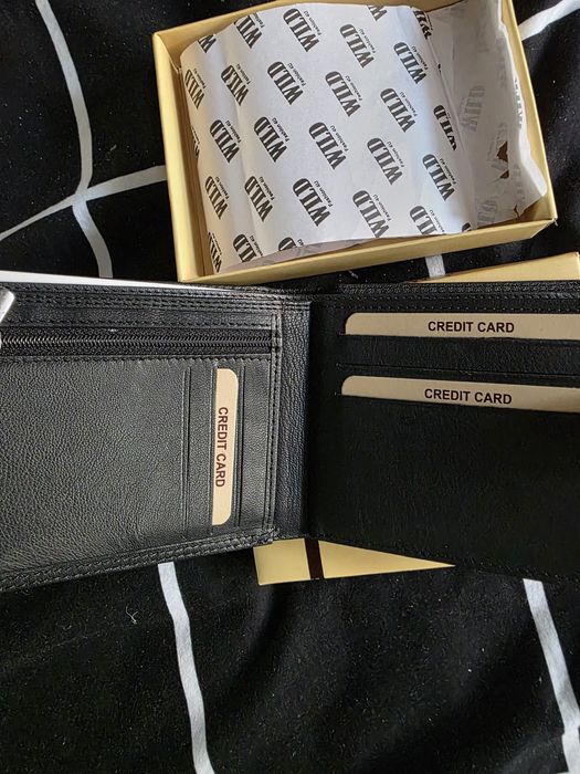 Portfel męski skórzany