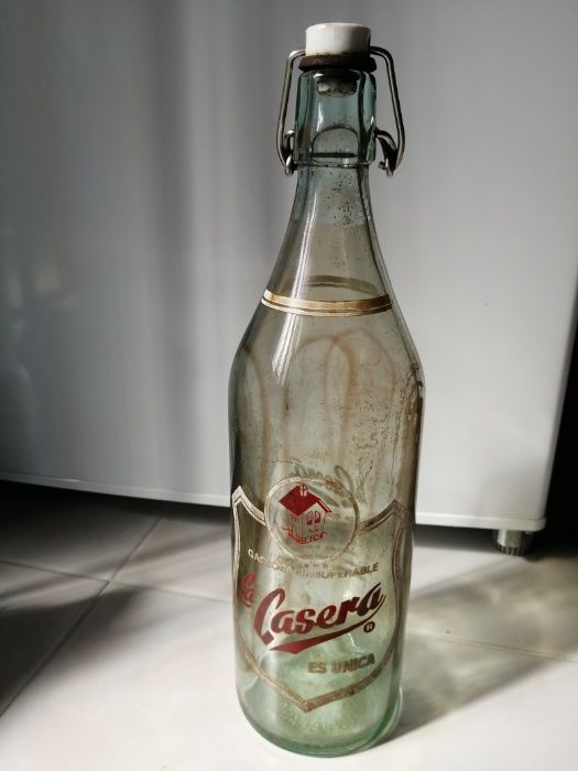 Garrafa gasosa espanhola Lá Casera