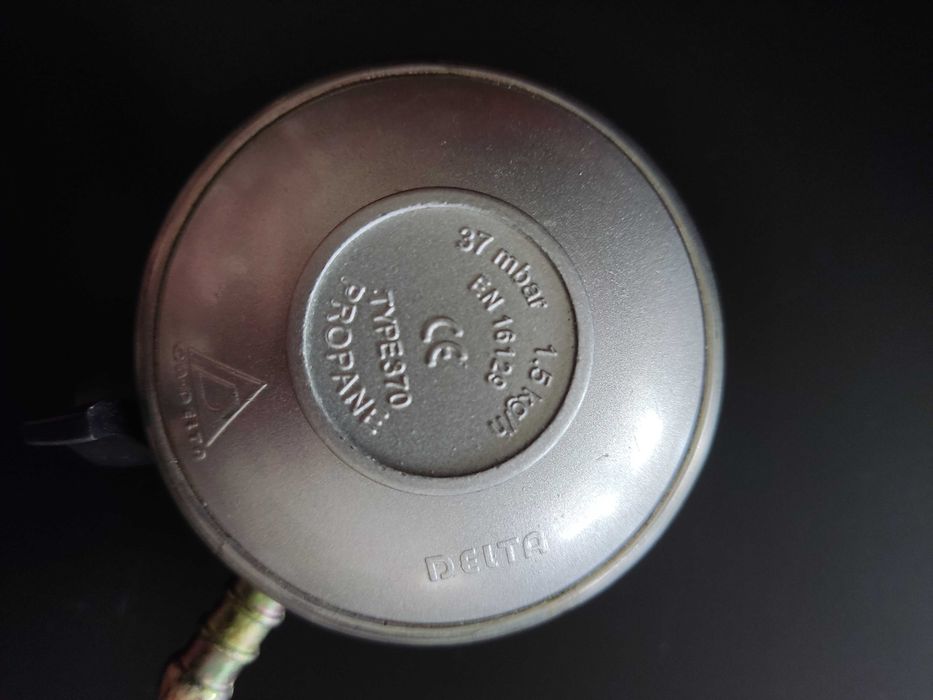 NOVO Adaptador botija Gás Delta Propano 37mbar 1,5hg/h