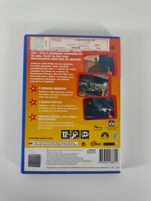 O Caça Polícias Beverly Hills Cop PS2