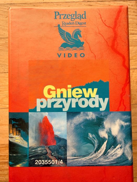 Gniew Przyrody kolekcja Przegląd Readers Digest VHS