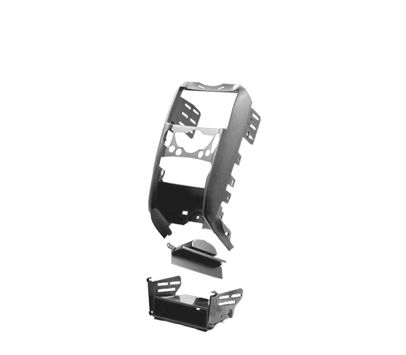 MOLDURA ADAPTADOR PRETO PARA RADIO 1-DIN Y 2-DIN PARA MINI HATCH II CABRIO II CLUBMAN CLUBVAN COUPE ROADSTER