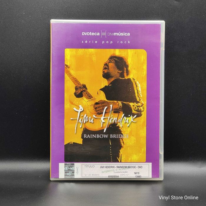 DVD - Jimi Hendrix - Rainbow Bridge - Ref.MCLE