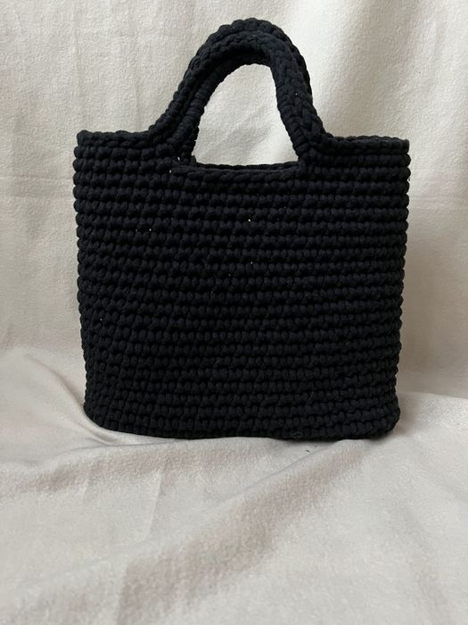 Szydełkowa torebka classic bag, handmade