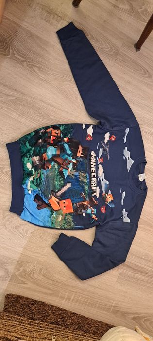 Bluza minecraft dla fana   134/140 nowa