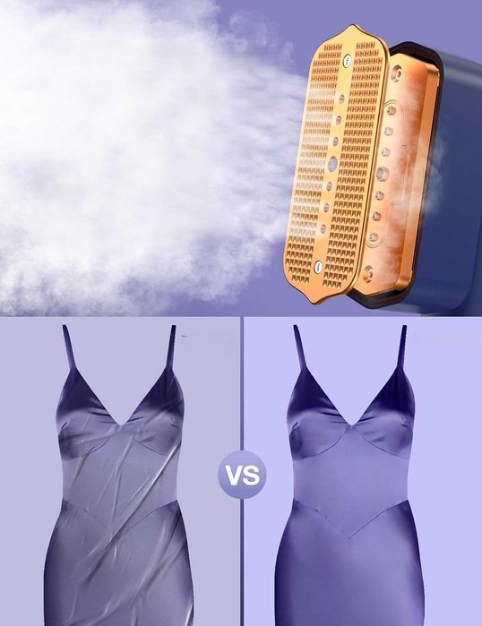 Parownica do Ubrań Sundu Żelazko Turystyczne 2w1 LED 1200W