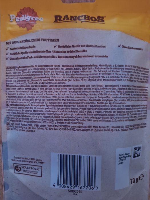 Pedigree Ranchos Superfood