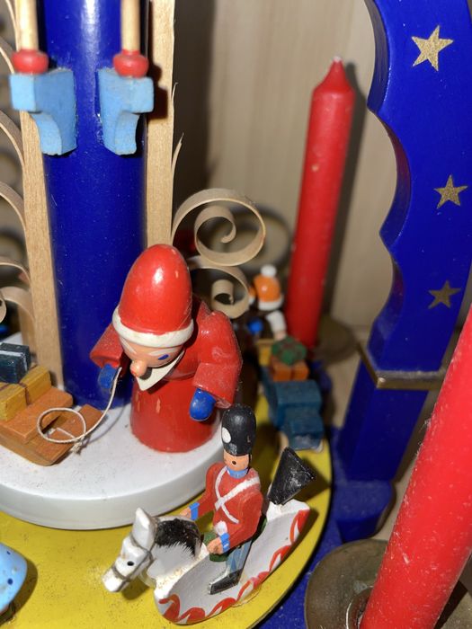 Piramida Glassera zabawka z DDR