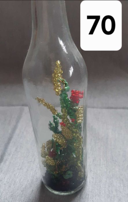 Вироби з бісеру папуга квіти