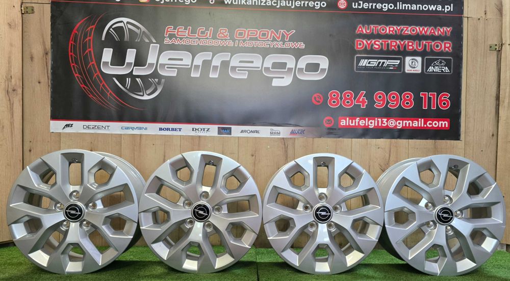 Nowe alufelgi OPEL 16x5x114,3 - Vivaro