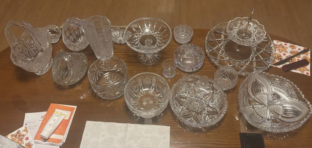 Naczynia krysztalowe