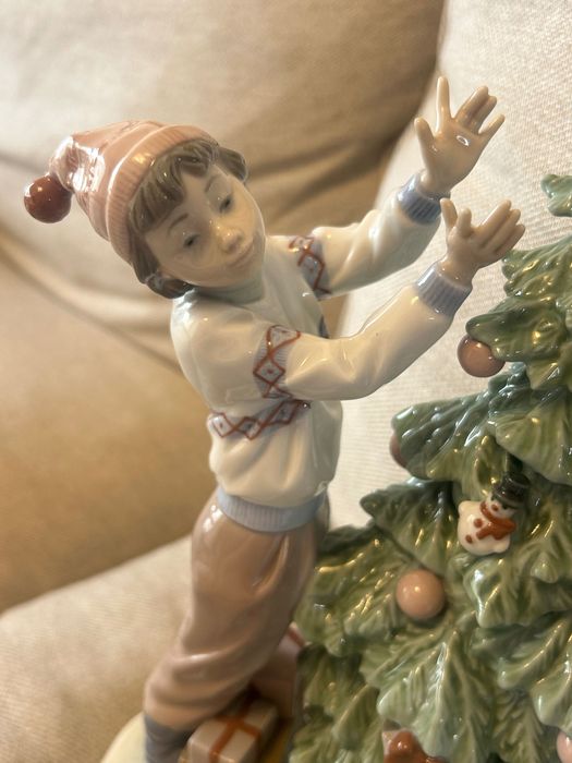 Lladró - Trimming the tree com caixa original