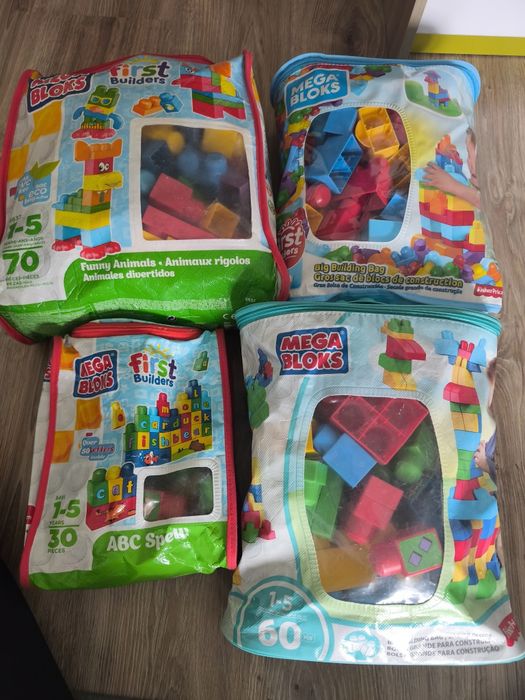Mega bloks klocki duży zestaw
