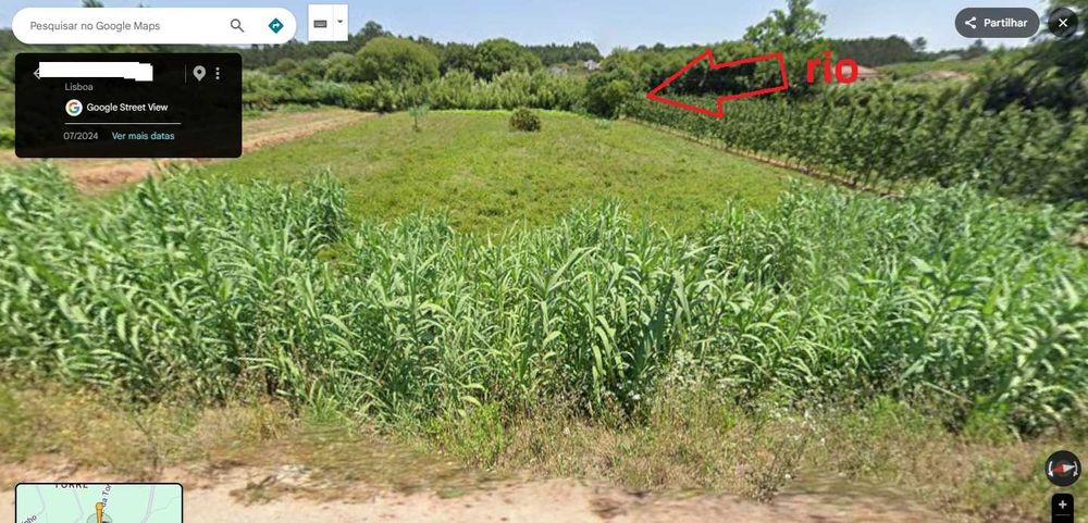 Terreno rustico e urbano em Alguber