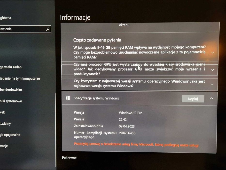 HTPC Intel Nuc i3 4K Win 10 Pro 8GB RAM SSD 60GB klawiatura N5902