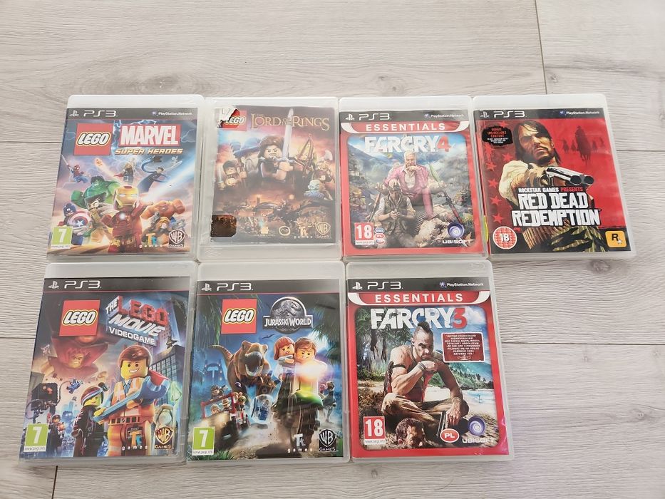 Gry ps3 lego farcry 3,4