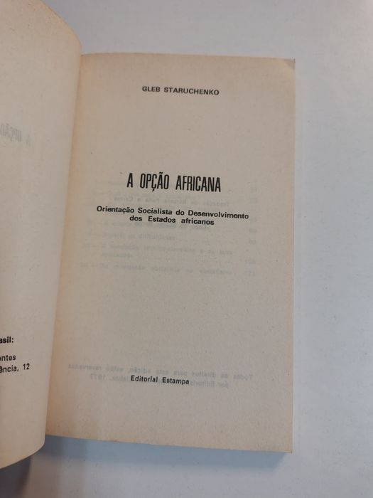 A opção Africana, de Gleb Staruchenko