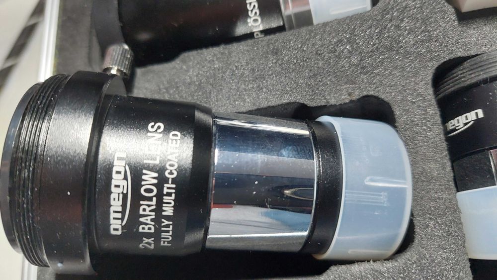 Maleta de oculares e acessórios