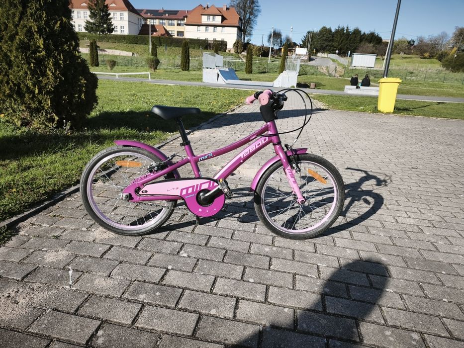 Sprzedam rowerek dziecięcy 18 cali Tabou mini lite. Bardzo lekki - 7kg.