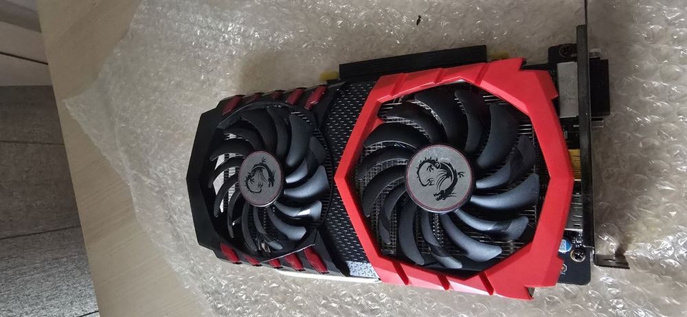 Karta graficzna MSI GeForce GTX 1050 TI GAMING X 4 GB Używana