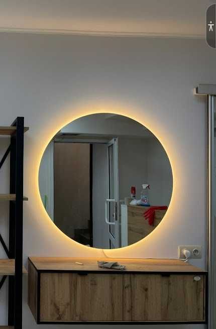 Гарантія! Дзеркала з підсвічуванням на замовлення різних розмірів.