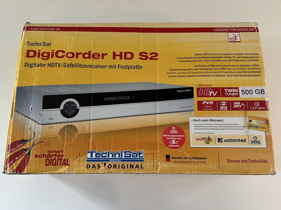 TechniSat DigiCorder HD S2 500GB