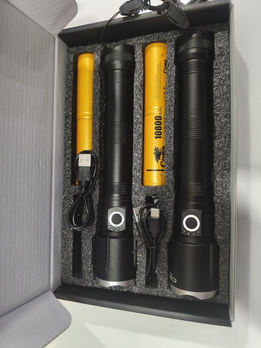 2x Lanternas Led Laser Coba CB-2074-2