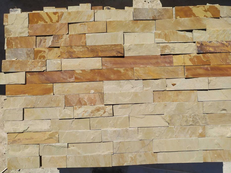 Теребовлянський камінь пісковик, вироби, плитка, парапет, лапша