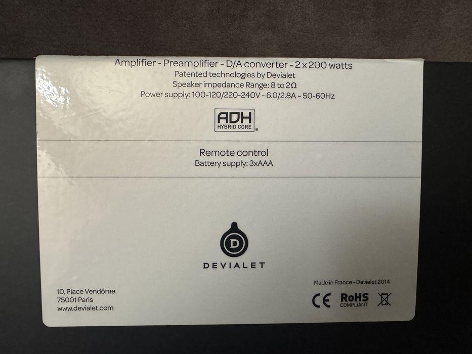 Wznacniacz Devialet 200 dla wymagajacych!!