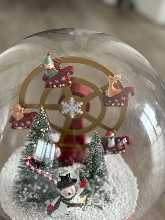 Bola de neve grande musical Natal