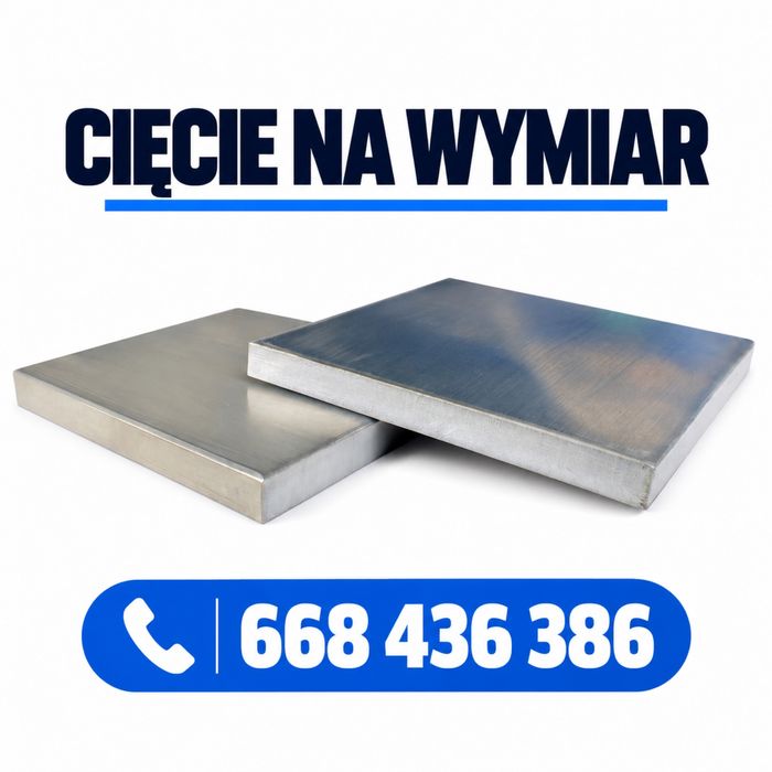 Blacha aluminiowa na wymiar – cięcie gilotyną, formatki