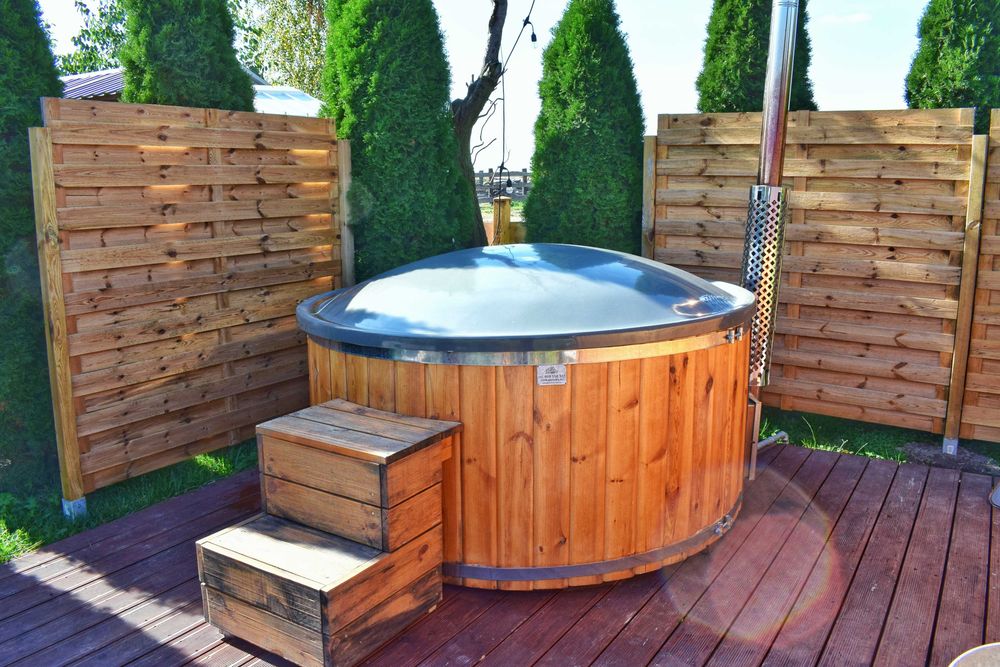 Leśny Zakątek Uroczysko -balia basen wieczór panieński sauna jacuzzi