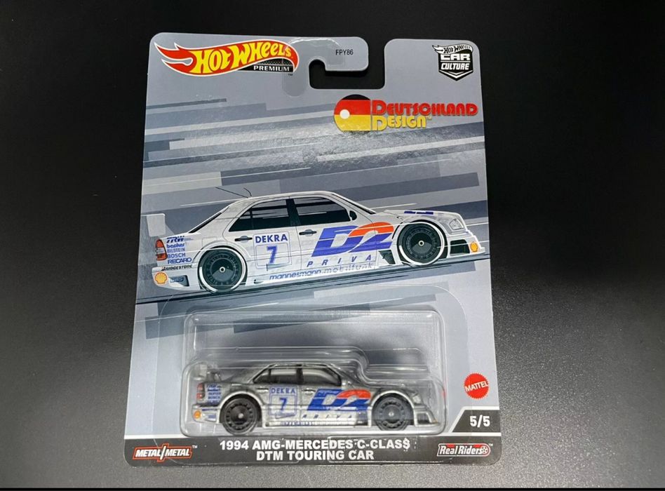 Hot Wheels Premium 1994 AMG-MERCEDES C-class DTM Touring Car